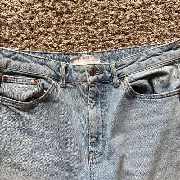 Topshop Straight Leg - Picture 4 of 8